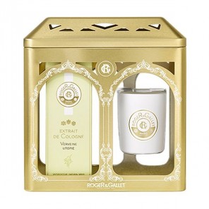 Roger gallet coffret etrait de cologne verveine utopie 100ml