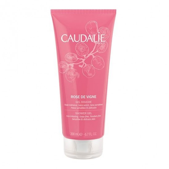 Caudalie gel douche rose de vigne 50ml