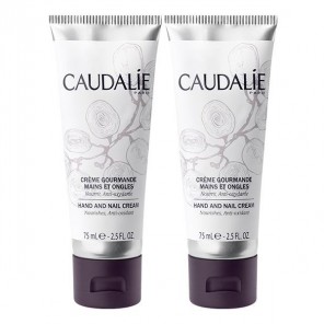 Caudalie crème gourmande mains et ongles lot de 2x75ml