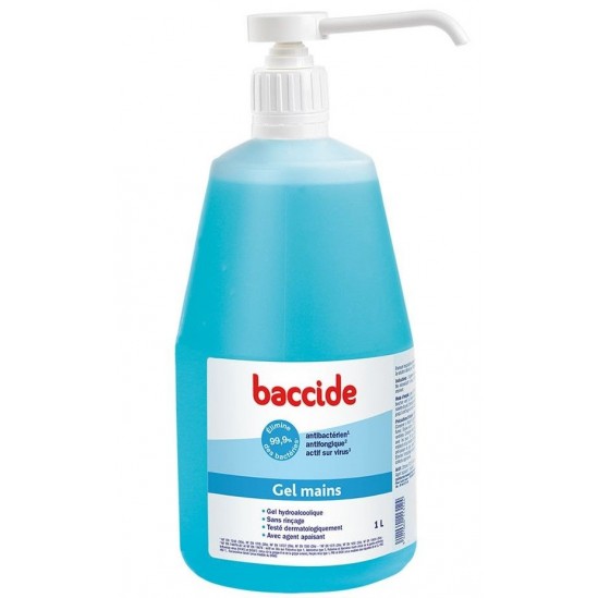 BACCIDE GEL MAIN DESINF /1 LITRE FL PPE N