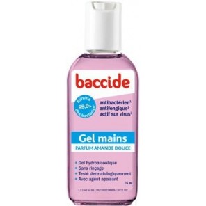 Baccide Gel Mains Amande Douce 75 ml