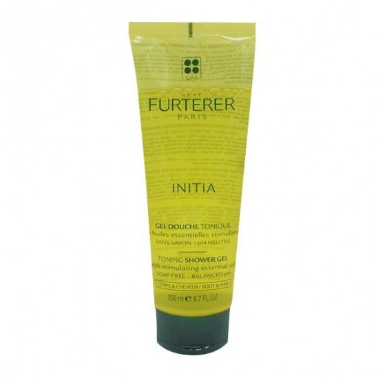 Furterer initia gel douche tonique corps et cheveux 200ml