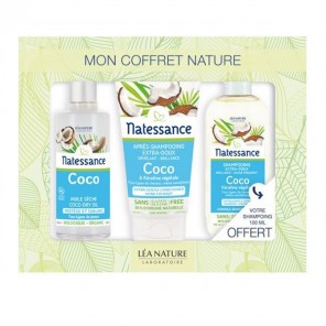 Natessance huile coco coffret 