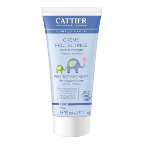 Cattier bébé crème protectrice pour le change 75ml