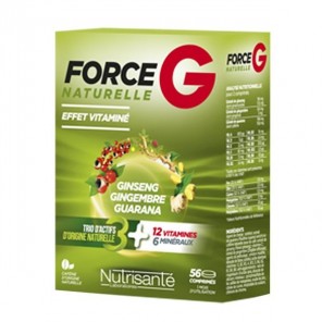 Nutrisanté force G naturelle 56 comprimés