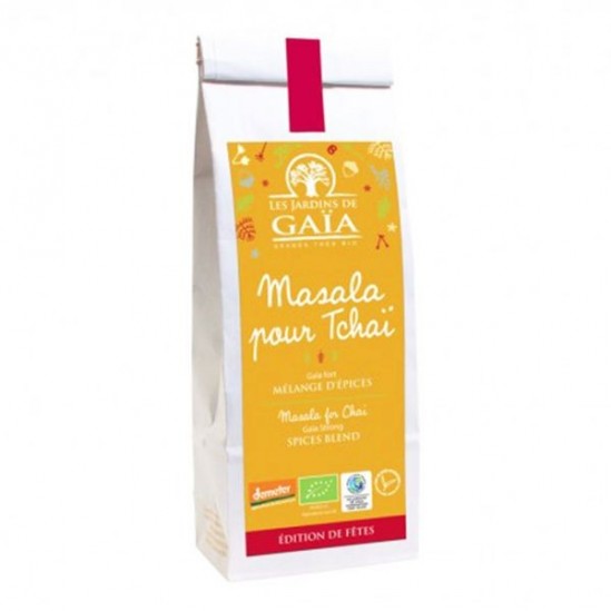 Les jardins de Gaïa masala masala pour tchaï  gaïa fort 100g