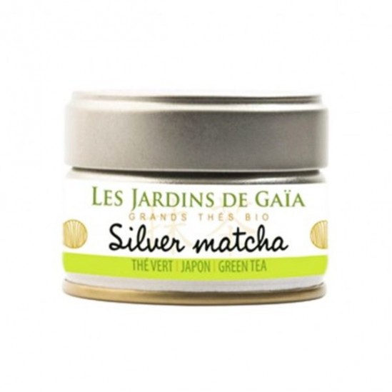 Les jardins de Gaïa thé vert bio silver matcha 100g