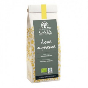 Les jardins de Gaïa thé noir bio love suprême 100g