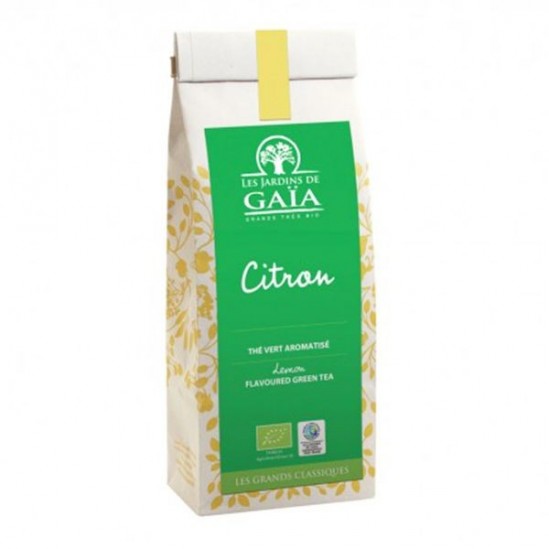 Les jardins de Gaïa thé vert citron 100g