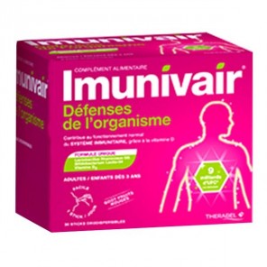 Belivair imunivair défenses de l'organisme boite de 30 sticks