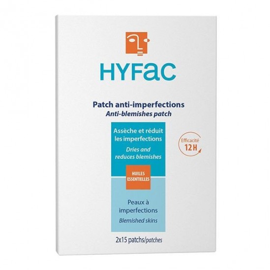 Hyfac Patch Spécial Imperfections 2 Sachets de 15 Patchs