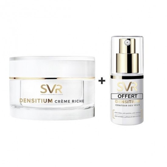 Svr densitium crème riche 50ml + contour des yeux 15ml OFFERT 