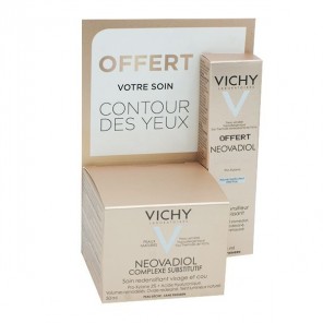 Vichy coffret neovadiol soin redensifiant peau sèche 50ml + contour des yeux 15ml OFFERT