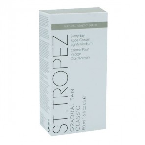 St Tropez gradual tan classic crème bronzage progressif visage clair/moyen 50ml