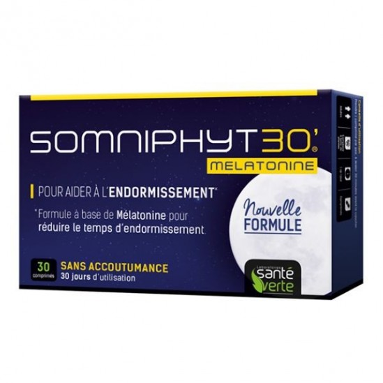 Santé Verte somniphyt trouble du sommeil 30 comprimés