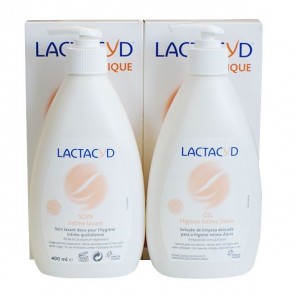 Lactacyd femina soin intime lavant quotidien flacon pompe 2x400ml