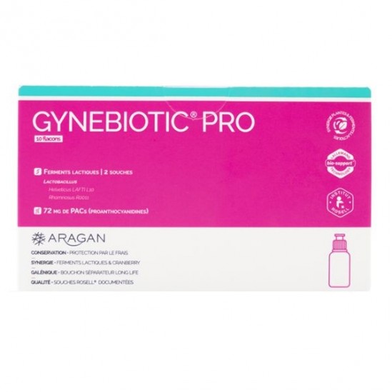 Aragan gynebiotic pro au cranberry 7 flacons