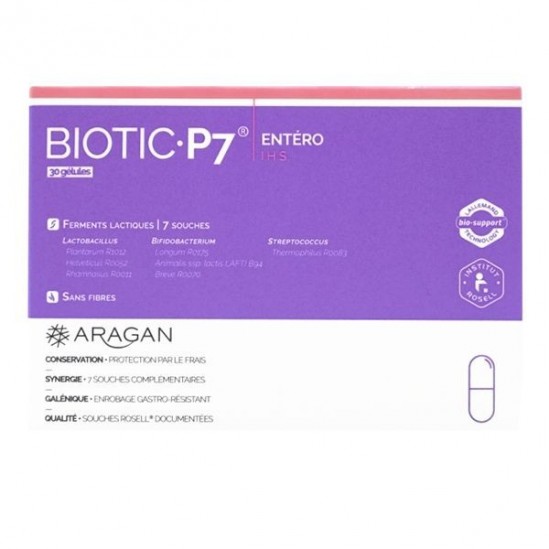 Aragan biotic P7 entero 10 jours gélules