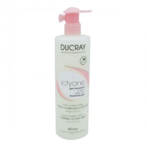 Ducray ictyane gel moussant surgras flacon pompe 400ml 