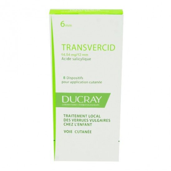 Ducray transvercid 6mm 10 pansements