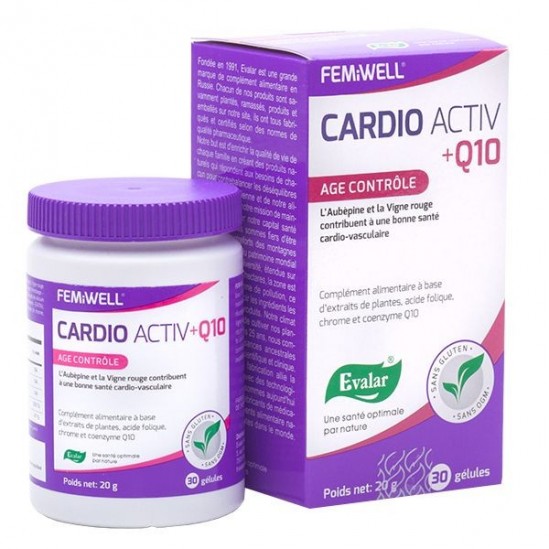 Evalar Cardioactiv +Q10 40 comprimés