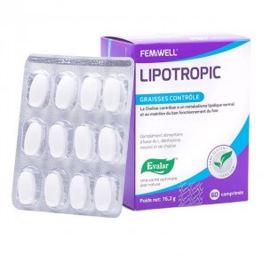 Evala Lipotropic 60 comprimés 