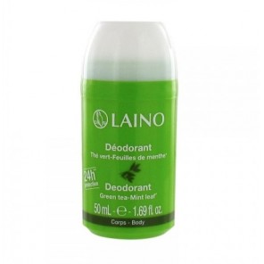 Laino Déodorant Minéral Thé Vert Feuilles de Menthe 50ml