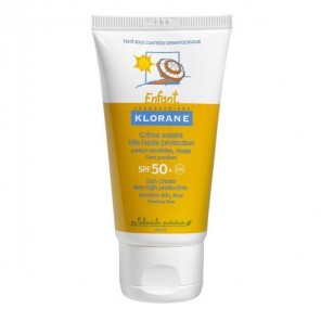 Klorane Enfant Crème Solaire Très Haute Protection SPF 50+ 50ml