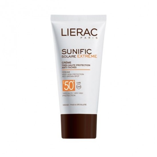 Liérac sunific extrême crème visage SPF 50 50ml