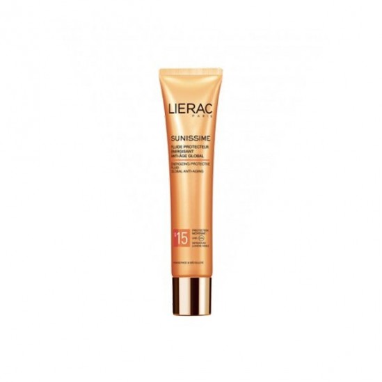 Lierac Sunissime fluide protecteur énergisant anti-âge global SPF15 40ml 