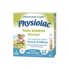 Physiolac boisson fenouil et mélisse 15x5ml