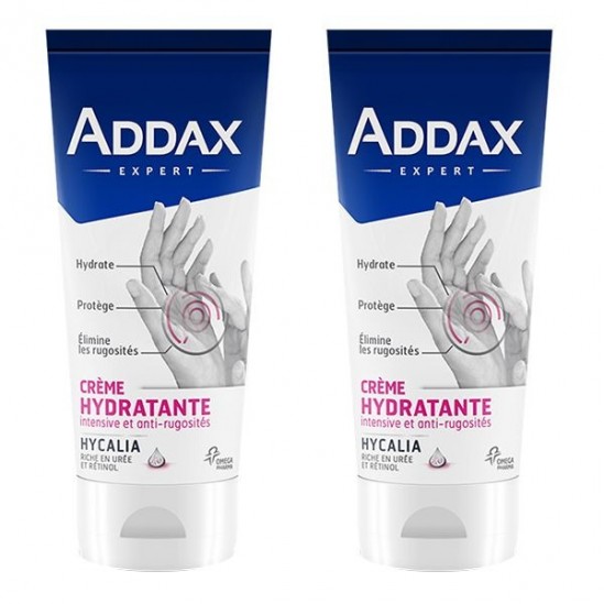 Addax crème mains hydratante 2x75ml