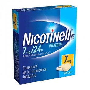 Nicotinell TTS 7mg/24H dispositif transdermique 7 patchs