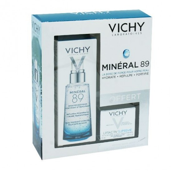 Vichy coffret mineral 89 50ml + liftactiv supreme 15ml OFFERT 