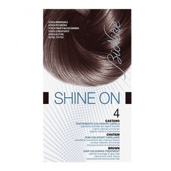 Bionike Shine on soin coloration 04 chatain 