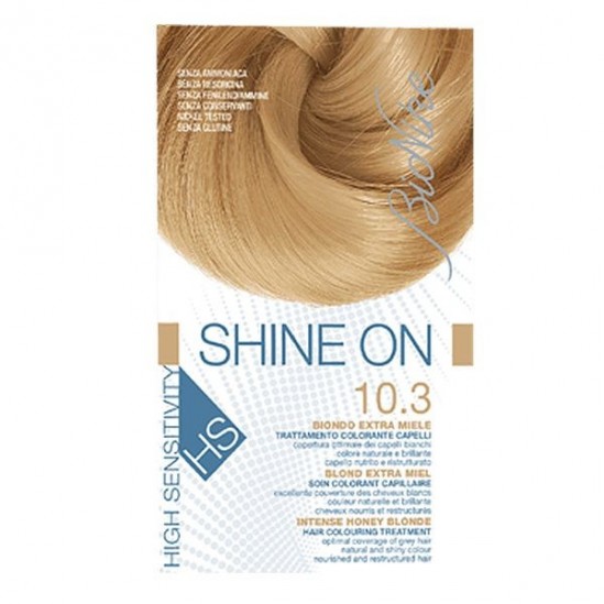 Bionike Shine on HS soin coloration 10.3 blond extra miel