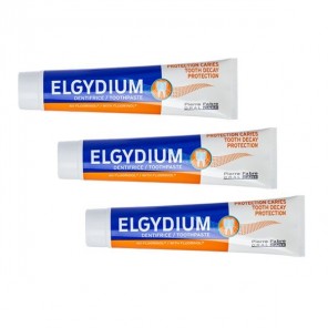 Elgydium dentifrice protection caries 2x75 + 1 OFFERT