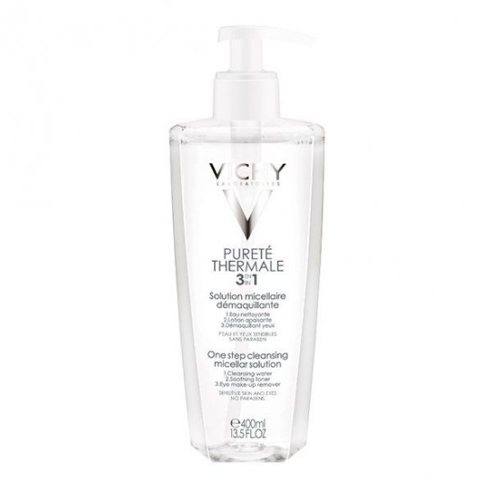 Vichy pureté thermale lotion micellaire démaquillante 400ml