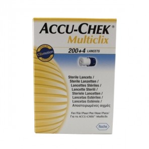 Accu Chek Multiclix avec 4 lancettes