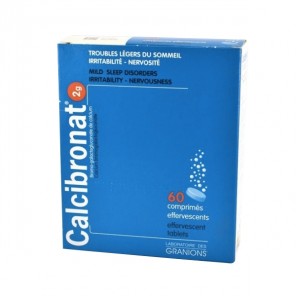 Granions calcibronat 2g 60 comprimés effervescents