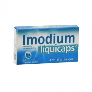 Imodiumliquicaps 2mg 12 capsules molles