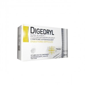 Digedryl digestions difficile 30 comprimés effervescents