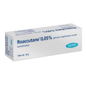 Roaccutane 0,05% gel tube de 30g