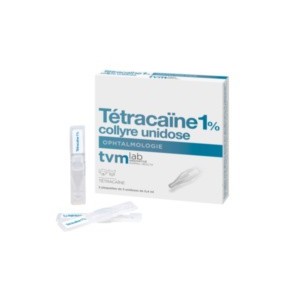 Tvm Tétracaïne 1 % collyre unidose 0.4ml