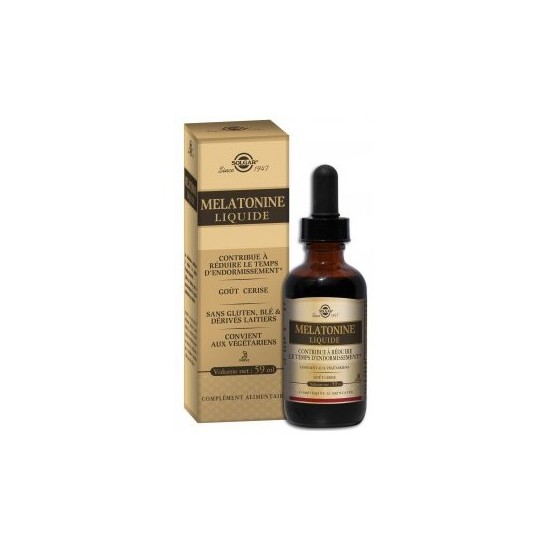 Solgar Mélatonine Liquide flacon 59mL