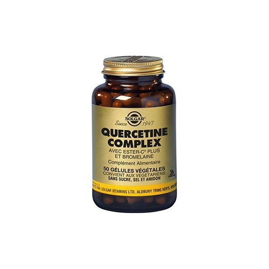 Quercétine Complexe 250mg 50 géluless