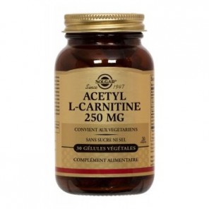 Acetyl-L-Carnitine 250mg 30 gélules