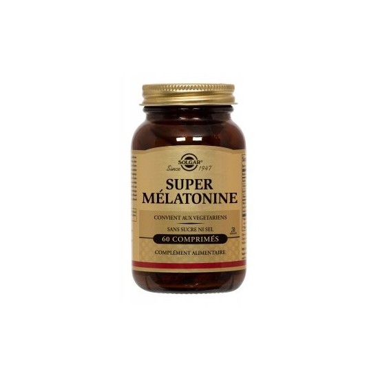 Solgar Super Mélatonine endormissement 1,9mg 60 comprimésv