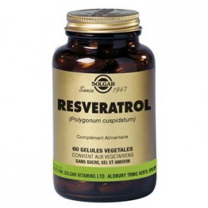 Solgar Resvératrol 100mg 60 gélules