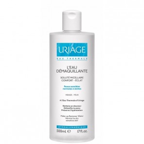 Uriage eau démaquillante peaux normales à sèches 500ml